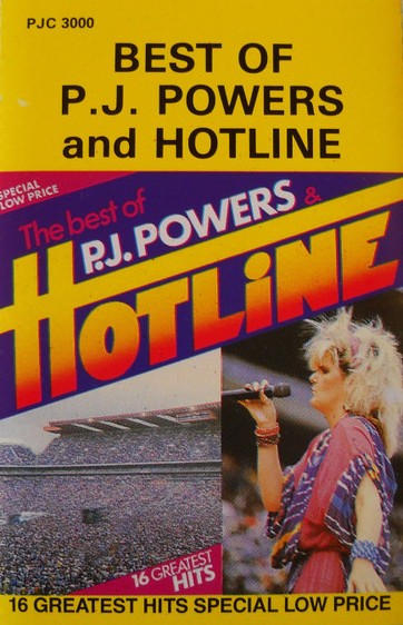 P.J. Powers & Hotline - The Best Of P.J. Powers & Hotline - 16 Greatest Hits (Cassette)