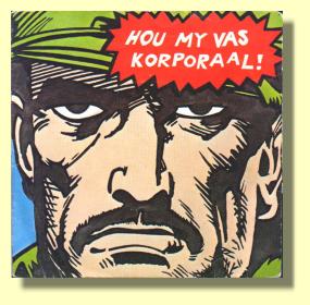 Hou My Vas Korporaal - single 1983