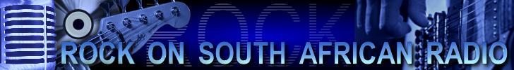 Rock On South African Radio - logo by Peter Hanmer, January 2006